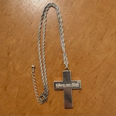 希少 ラルクアンシエル クロス 十字架 ネックレス　L’Arc‐en‐Cielの画像