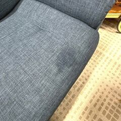 ソファ L字 カウチソファ 3人掛け 布張りの画像