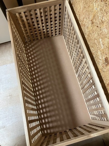 【美品】IKEA HOL 収納付きリビングテーブル