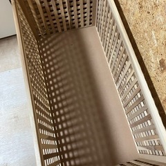 【美品】IKEA HOL 収納付きリビングテーブルの画像