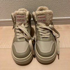 新品 ムートンスニーカー　レディースの画像
