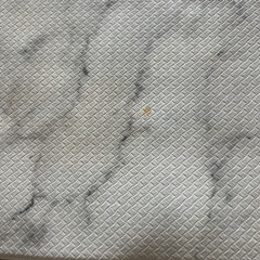 NITORI 拭けるキッチン用クッションフロアマット大理石柄45X181.5の画像