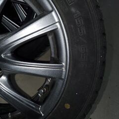スタッドレスタイヤ155/65R14　ホイール付き4本お問い合わせ多数の為一旦停止の画像