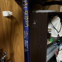 打ち込み竿、リール2個ずつの画像