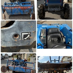 イセキ　トラクター　ランドリーダー　262 1221時間　4WD 自動水平TA262Fの画像