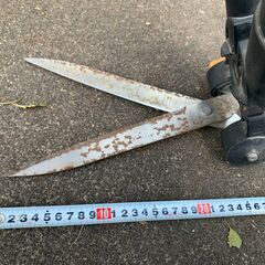 [農]#13　フィスカーパワーレバ－グラスアンドヘッジシアー　Fiskars PowerLever Grass and Hedge Shearの画像