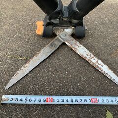 [農]#13　フィスカーパワーレバ－グラスアンドヘッジシアー　Fiskars PowerLever Grass and Hedge Shearの画像