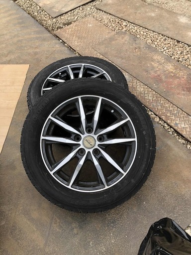 トヨタ　ヴォクシー　ホイール付き　冬用タイヤ　4本セット