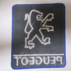 GΣ足142 ワッペン PEUGEOT 検：プジョー フランス 自動車 バイク オートバイ レーシング F1 スポンサーの画像