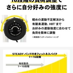 STEADY フィットネスバイクの画像