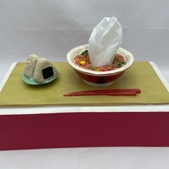 ボックスティッシュケース ポーチ キーホルダーの画像