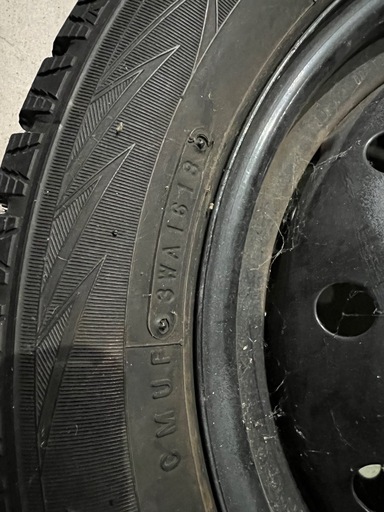 ご成約！スタッドレスタイヤ　155/65R13 4本！