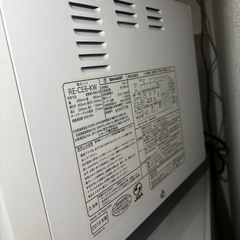 電子レンジ(2019年製 SHARP RE-CE6-KW)の画像