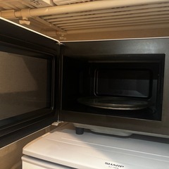 電子レンジ(2019年製 SHARP RE-CE6-KW)の画像