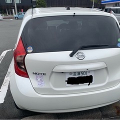 NISSAN NOTE H26 車検9年7月の画像