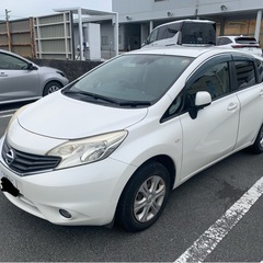 NISSAN NOTE H26 車検9年7月の画像