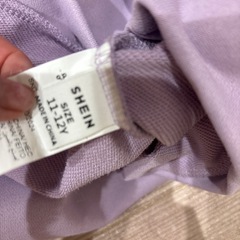 SHEINフード付きパーカー使用頻度少な目の画像