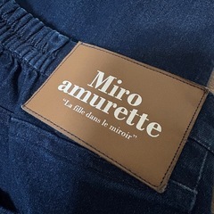 デニムサロペットの画像