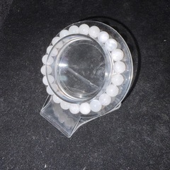 レインボームーンストーン8mmブレスレット☪️15.5cmの画像