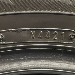 DUNLOP WINTER MAXX WM02 185/65R15 15インチ スタッドレス 4本 21年製 バリ溝 イスト ウイングロード MAZDA2 フリード ノート等　(MTS524)クレジットカード QRコード決済可能の画像