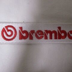 GΣ足149 ワッペン brembo 検：ブレンボ 自動車 バイク オートバイの画像