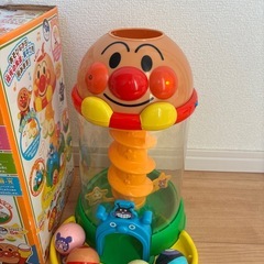 アンパンマン にぎって！おとして！光るくるコロタワー 知育玩具の画像