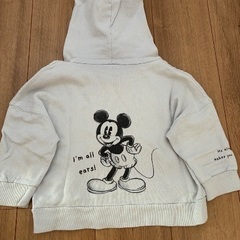 100円。ミッキートレーナー100cmの画像