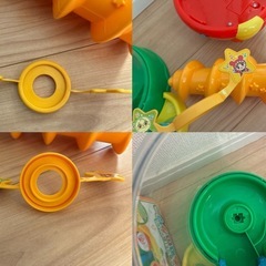 アンパンマン にぎって！おとして！光るくるコロタワー 知育玩具の画像