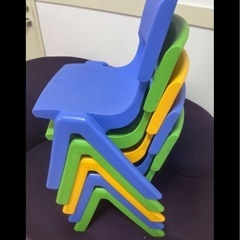 キッズ用チェア5脚の画像