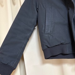 カナダグース　ラブラドール ボンバーダウンジャケット ブラック レディースの画像