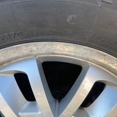 ヨコハマ スタッドレスタイヤ４本　265/65/R17の画像