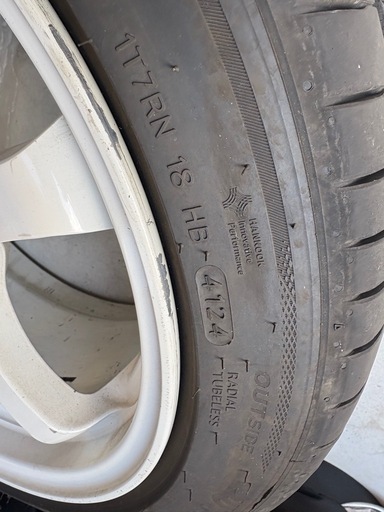 ダウンヒルスペシャル　17インチ　7.5j+48 ホイール　タイヤ　セット