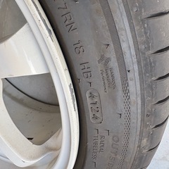 【最終値下げ】ダウンヒルスペシャル　17インチ　7.5j+48 ホイール　タイヤ　セットの画像