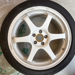 鳩豆 レア！BSダウンヒルスペシャル 17×7J+43 215/45/17 鳩豆 レア！BSダウンヒルスペシャル 17×7J+43 215/45/17 鳩豆