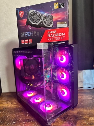 高性能自作 ゲーミングRyzen 5 3600 RX6700XT 32Gb