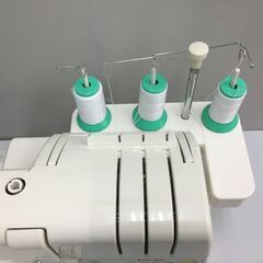 【🍀超美品】ＪＵＫＩロックミシン 糸取物語・BL25W ｗａｖｅウェーブの画像