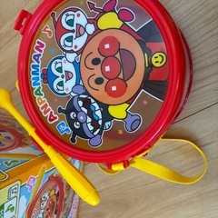 アンパンマン うちの子天才 ドラム 知育玩具 楽器の画像