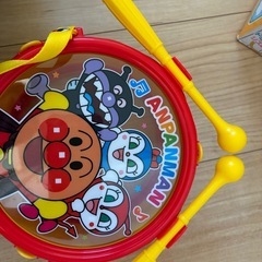 アンパンマン うちの子天才 ドラム 知育玩具 楽器の画像