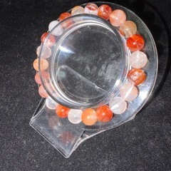 赤水晶8mmブレスレット☪️15.5cmの画像