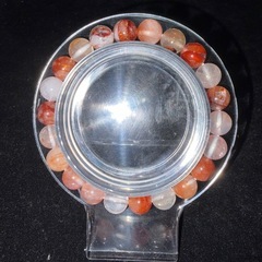 赤水晶8mmブレスレット☪️15.5cmの画像