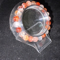 赤水晶8mmブレスレット☪️15.5cmの画像