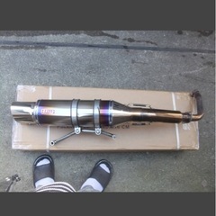 フォルツァz  ＭＦ10 ROSSOマフラー　の画像