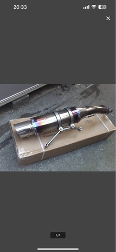 フォルツァz  ＭＦ10 ROSSOマフラー