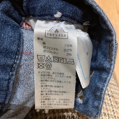 130センチ　デニムの画像