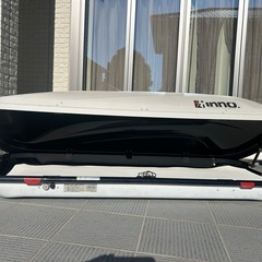 inno  ルーフボックス ホワイト の画像