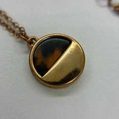 silver？ネックレス　金メッキネックレスの画像