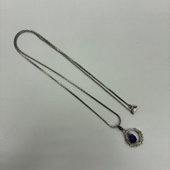 silver？ネックレス　金メッキネックレスの画像
