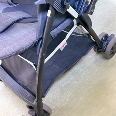 ベビーカー　joie　新生児用インナーシートつき　グレーの画像