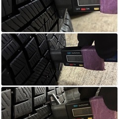 他ご成約、175/65R15🌈2023年スタッドレス+アルミセット🌈アクア、フィット、ノート、スイフトその他‼️ご不要なタイヤ付きアルミお買取させて頂きます‼️委の画像