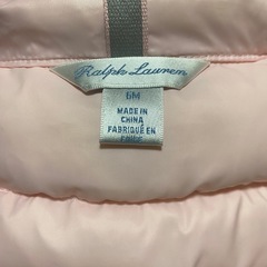 ラルフローレンダウンベストの画像